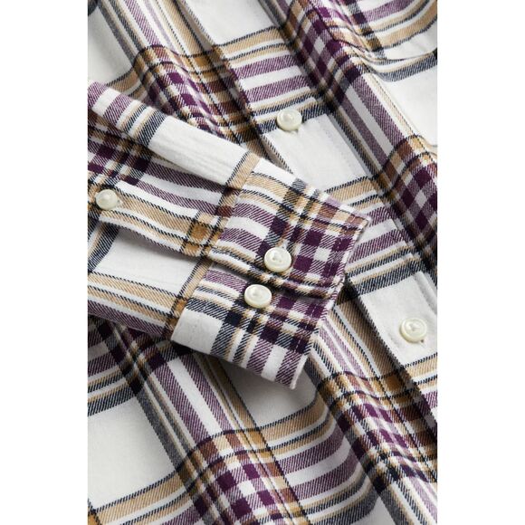 NWT Regular Fit Flannel Shirt  Size Small - Picture 2 of 2